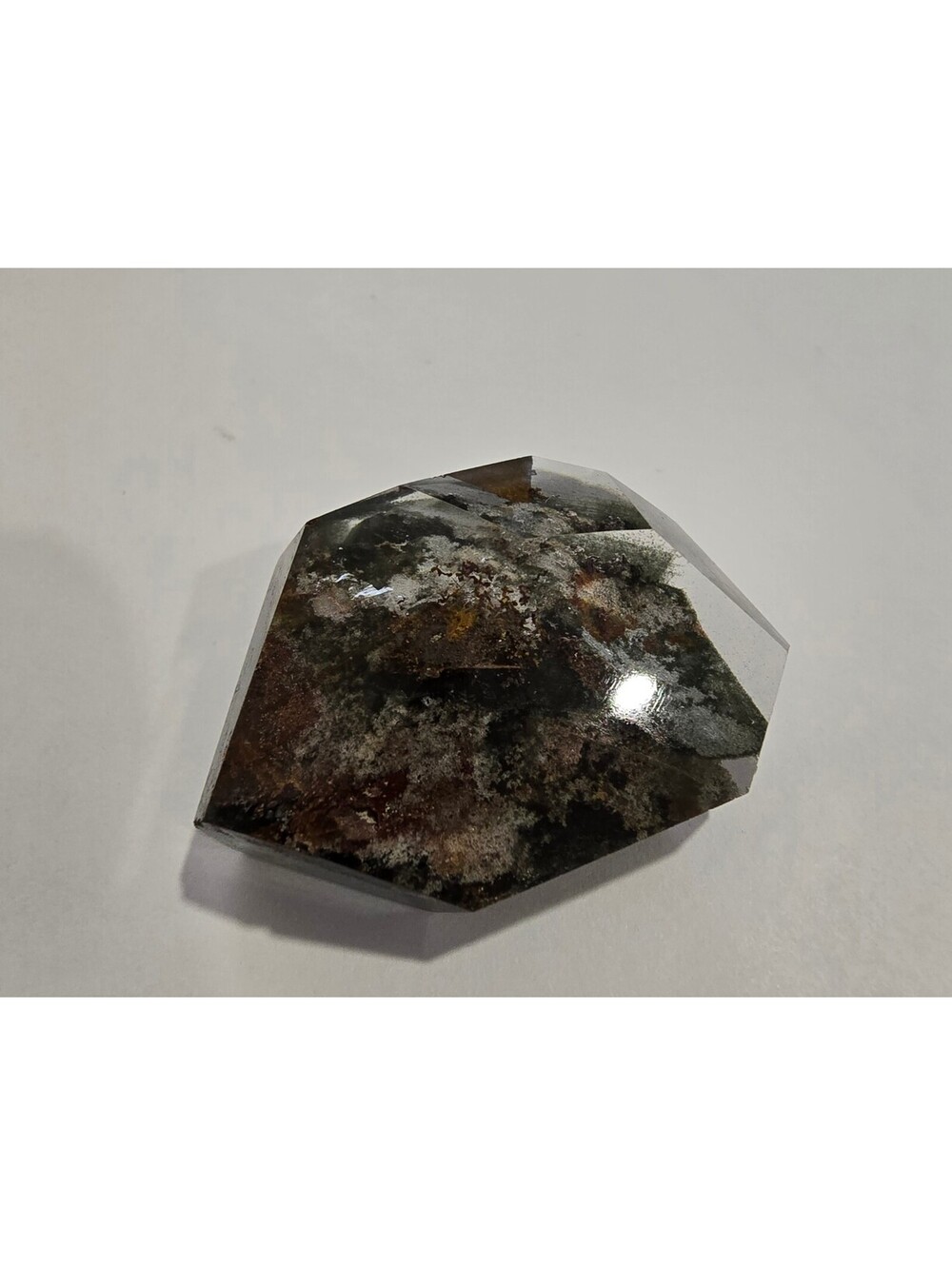 309. Super Clear Lodolite Garden Quartz Natural Crystal Freeform - Picture 5 of 5